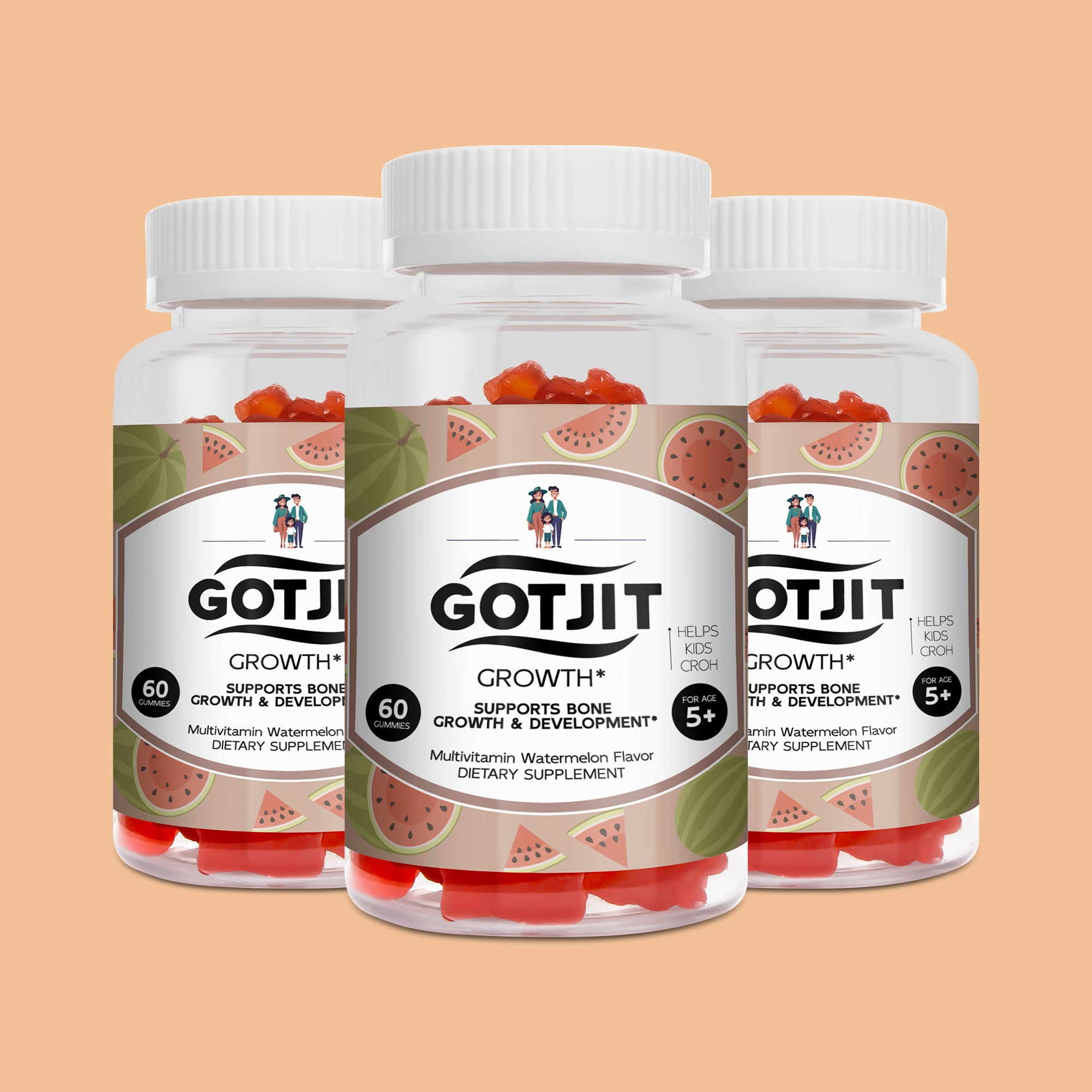GOTJIT® Growth Gummy/Capsules
