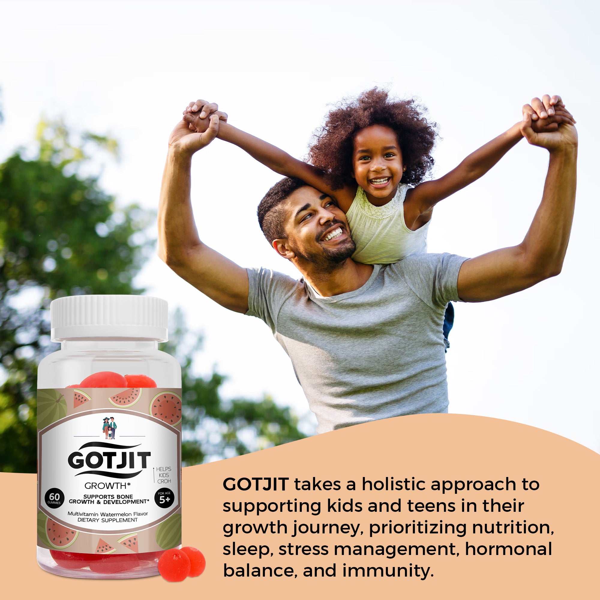 GOTJIT® Growth Gummy/Capsules