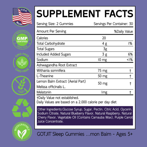 GOTJIT® Sleep Gummy