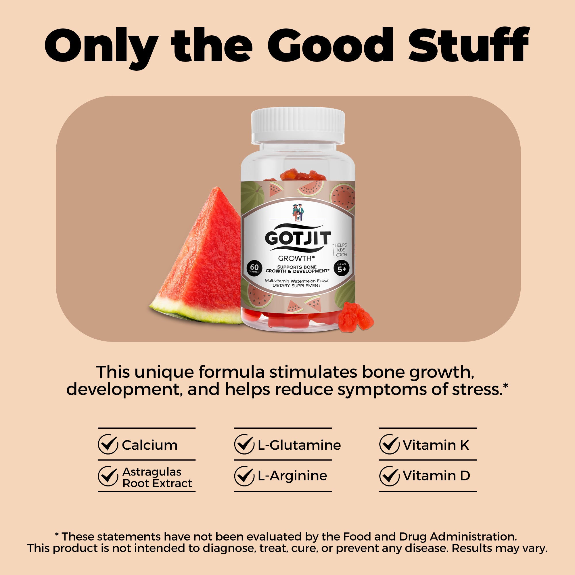 GOTJIT® Growth Gummy/Capsules