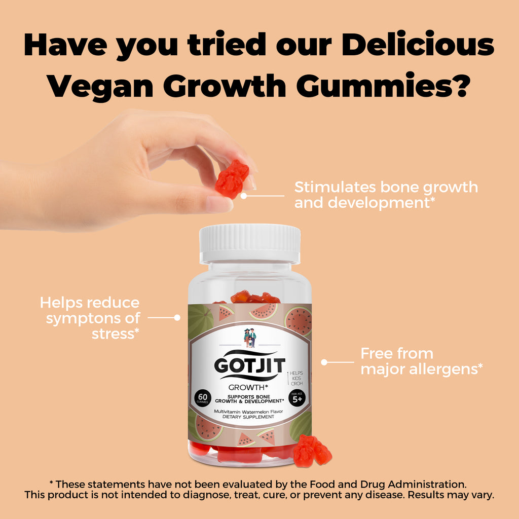 GOTJIT® Growth Gummy/Capsules