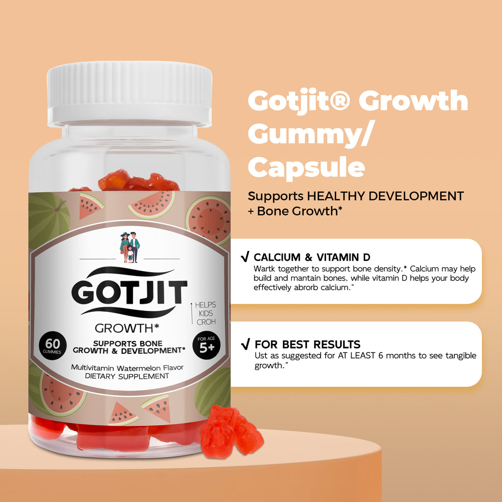 GOTJIT® Growth Gummy/Capsules