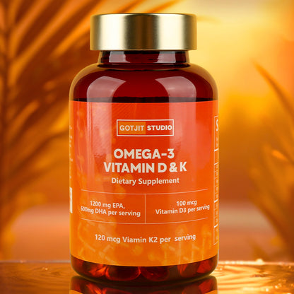 Omega-3 + Vitamin D3 & K2