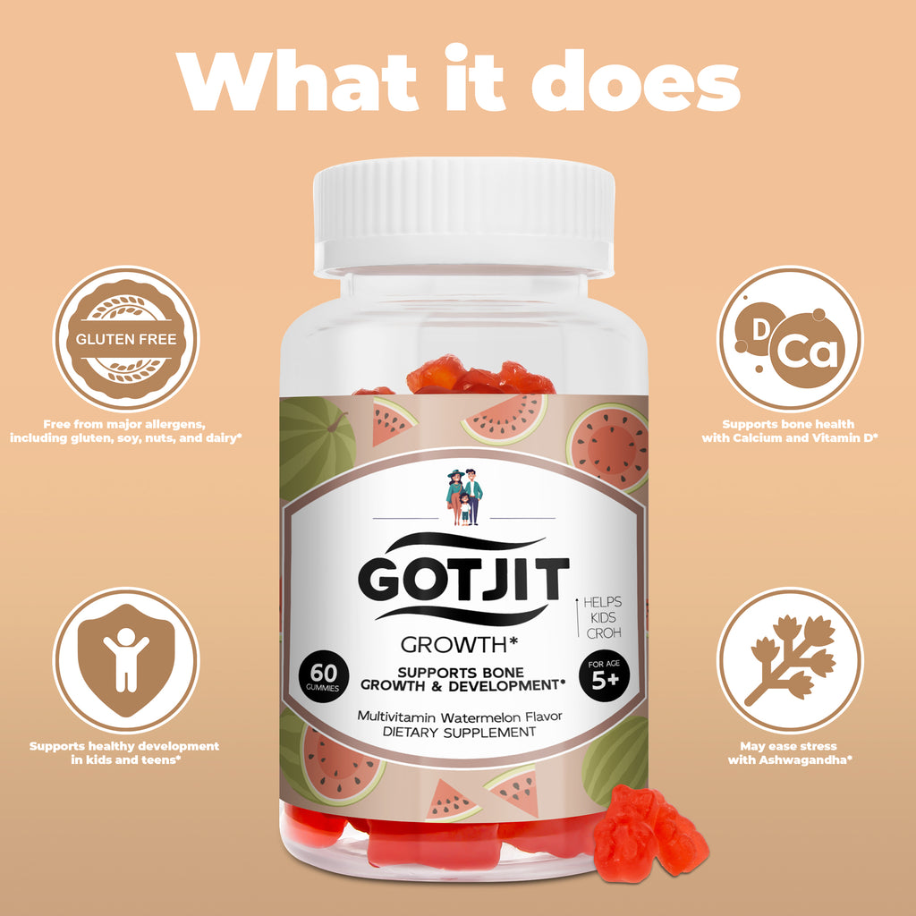 GOTJIT® Growth Gummy/Capsules