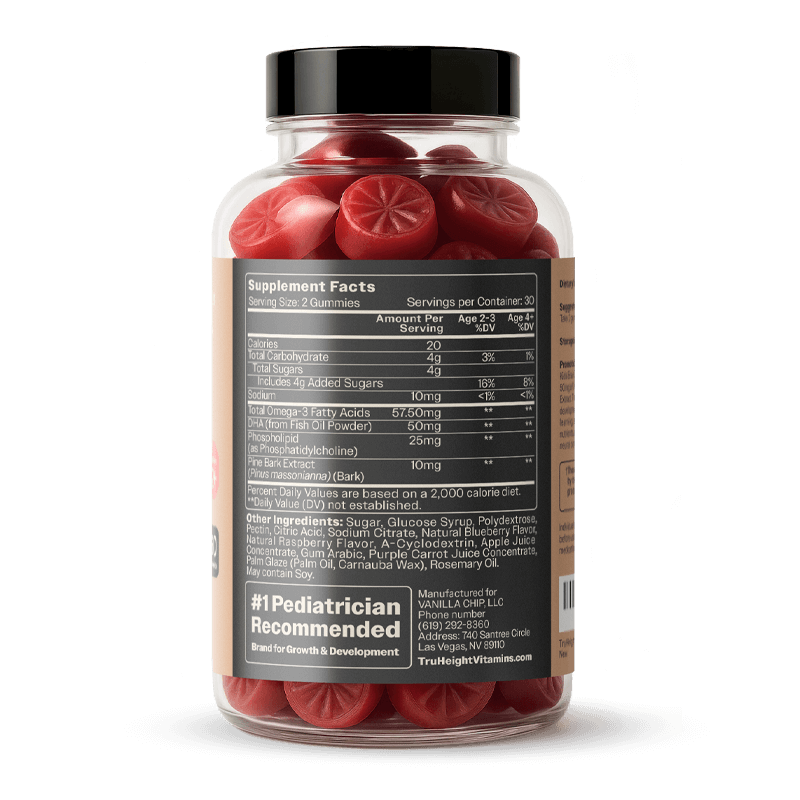 TruHeight® Kids Brain Growth Gummy